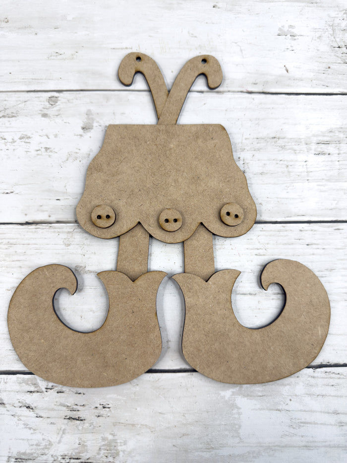 Elf Outfit Ornament DIY Kit