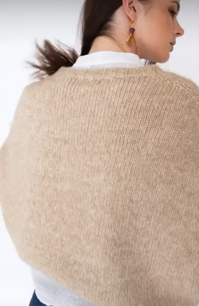 Elizabeth Scott Celest Alpaca Wool Blend Vest
