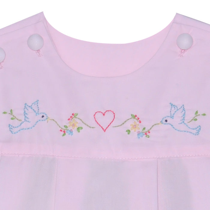 Embroidered Bubble - Bird with Bow