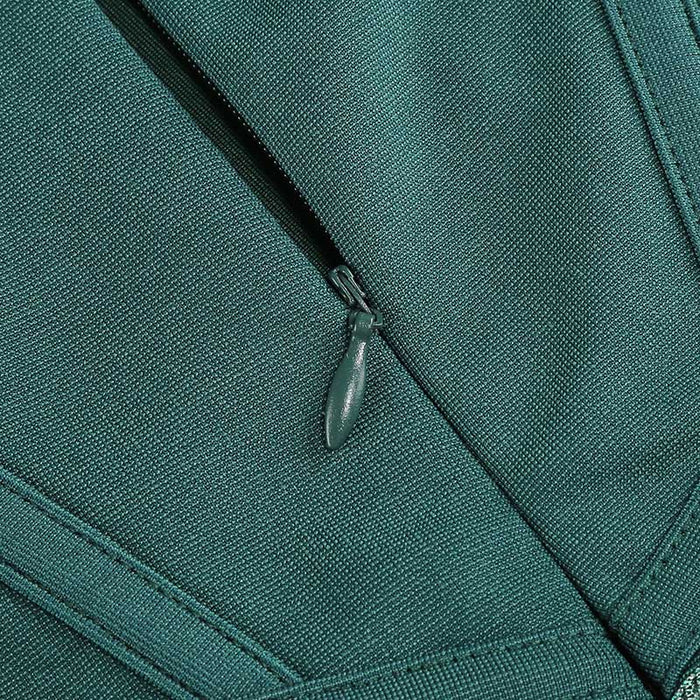 Emerald Green Halter Strap Maxi Dress