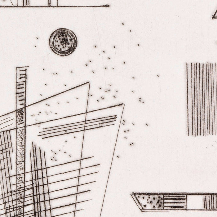 Erste Radierung für die Editions Cahiers d’Art by Wassily Kandinsky, 1930