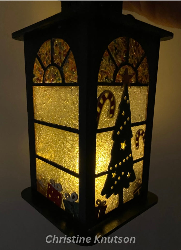 Exclusive 3D Christmas Tree Lantern DIY Kit