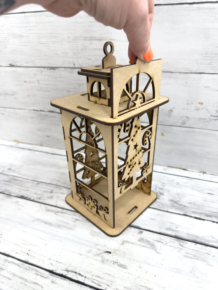 Exclusive 3D Christmas Tree Lantern DIY Kit