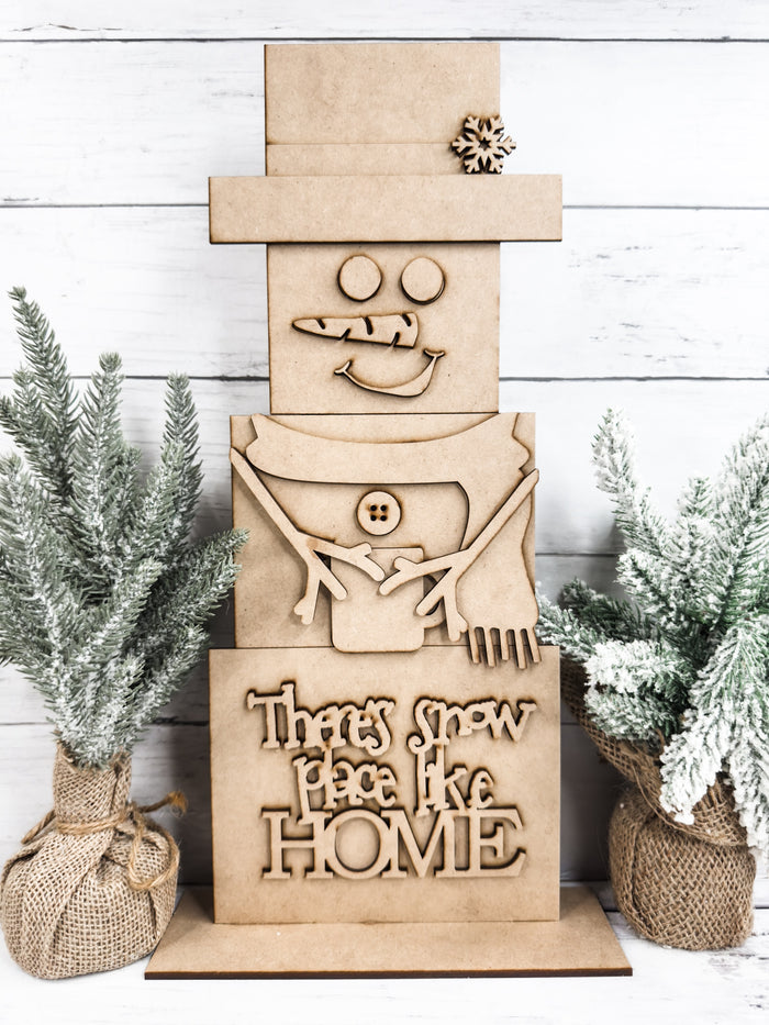 Exclusive Big Block Snowman Kit