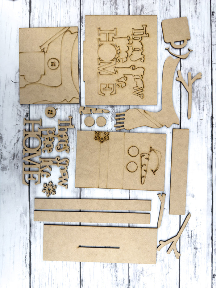 Exclusive Big Block Snowman Kit