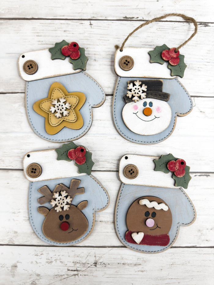 Exclusive Mittens Ornaments Kit