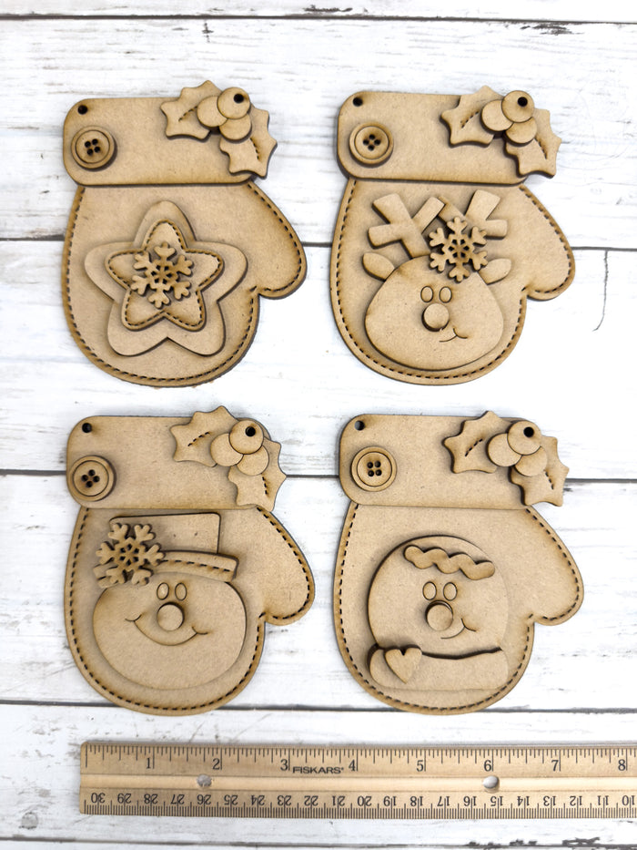 Exclusive Mittens Ornaments Kit