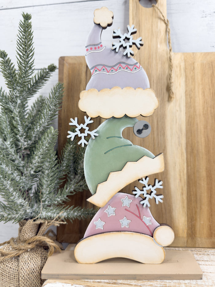 Exclusive Stacked Holiday Hats DIY Kit