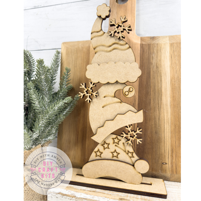 Exclusive Stacked Holiday Hats DIY Kit