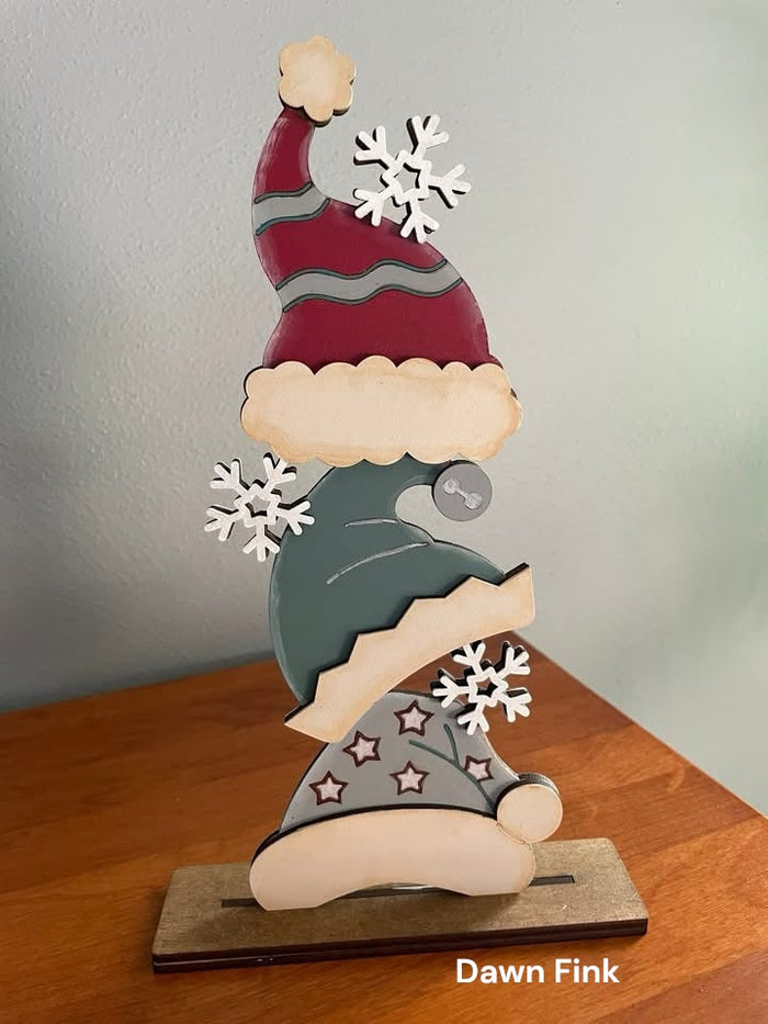 Exclusive Stacked Holiday Hats DIY Kit