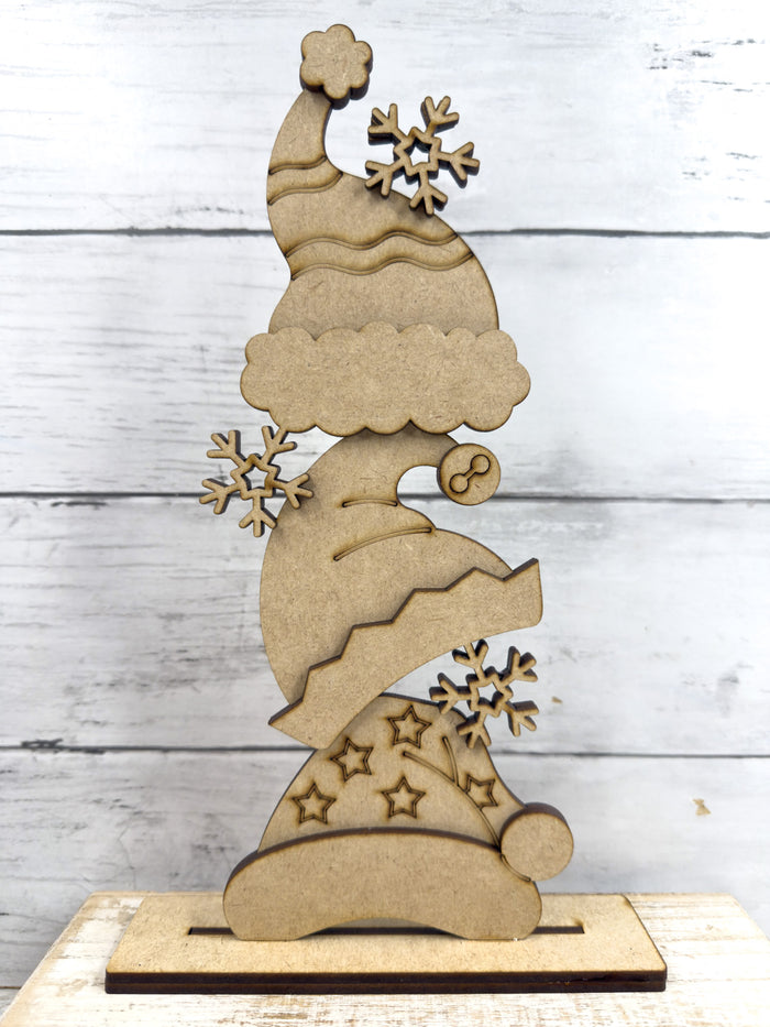Exclusive Stacked Holiday Hats DIY Kit