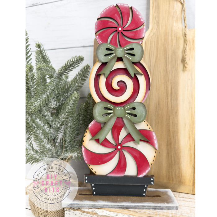 Exclusive Stacked Peppermint Candies DIY Kit