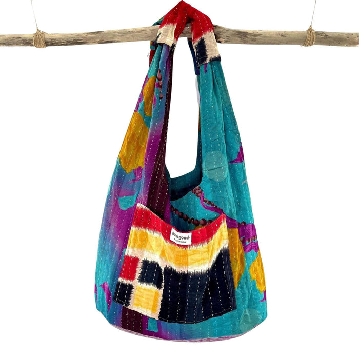 Exotic Voyage Oversized Kantha Bag - Smokin Resin Company