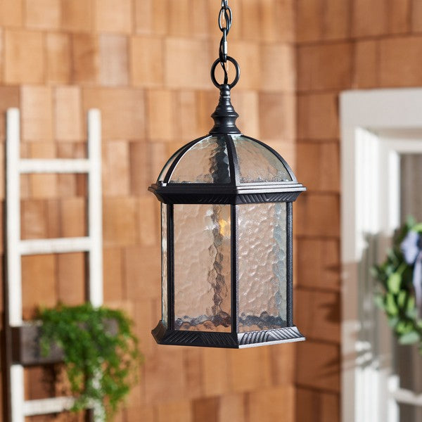 Falyn Outdoor Pendant Lighting in Black