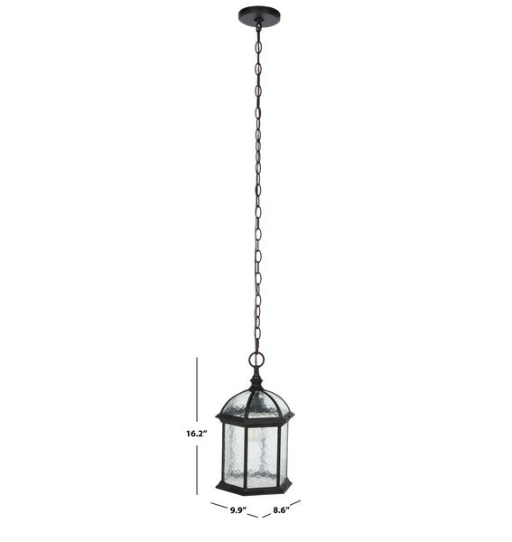 Falyn Outdoor Pendant Lighting in Black