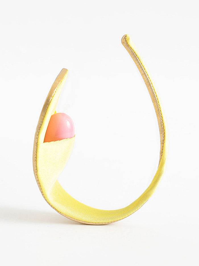 Yellow with Vibrator / One Size