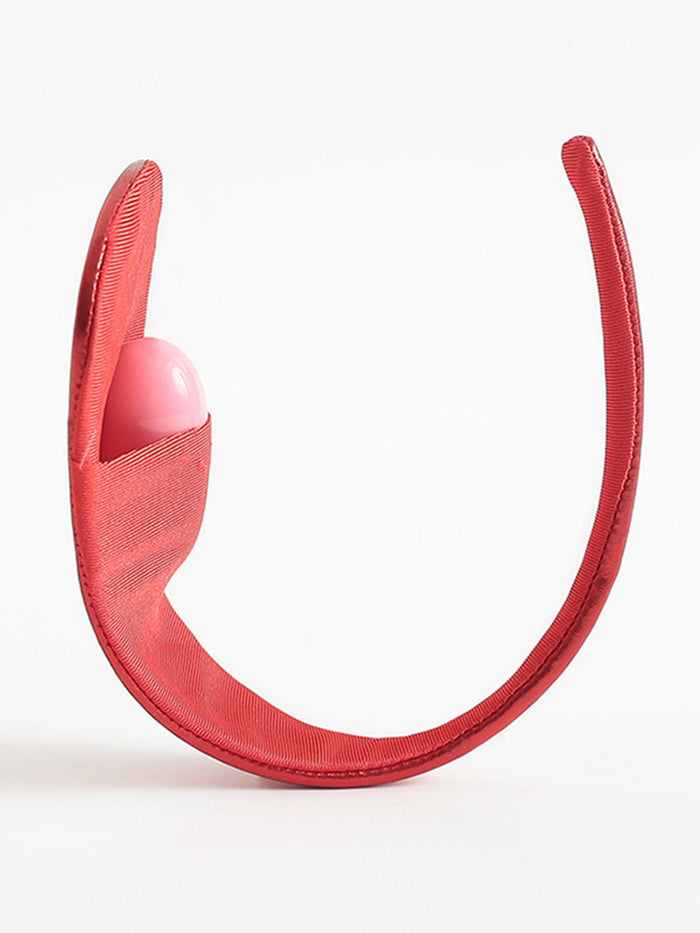 Red with Vibrator / One Size