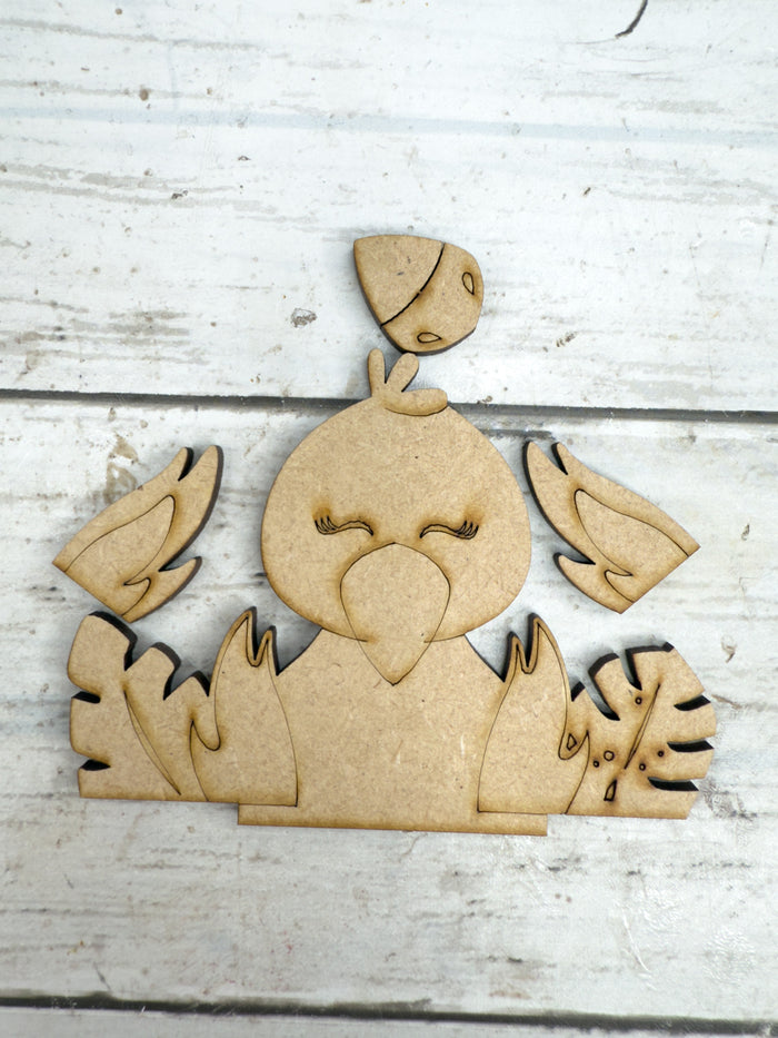 Flamingo and Palms Add on Insert