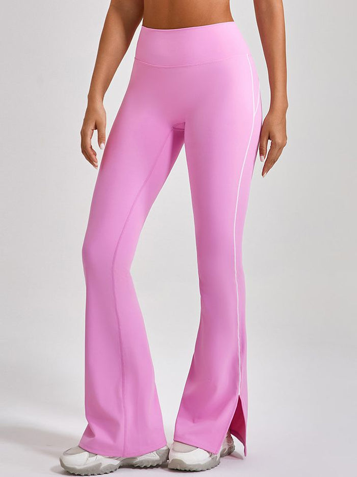 Flare High-waisted Split Pants