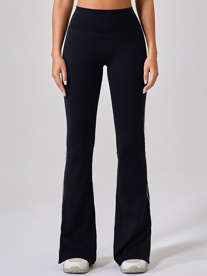 Flare High-waisted Split Pants