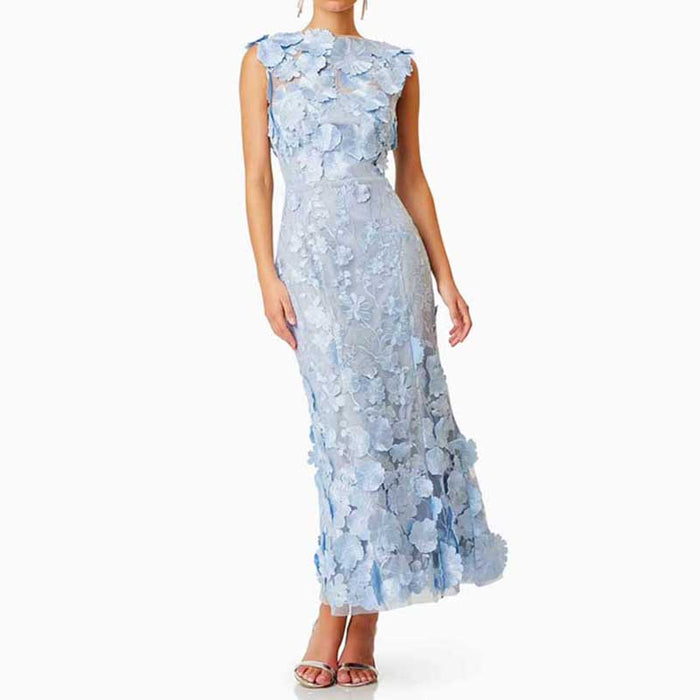 Floral Cocktail Midi Dress