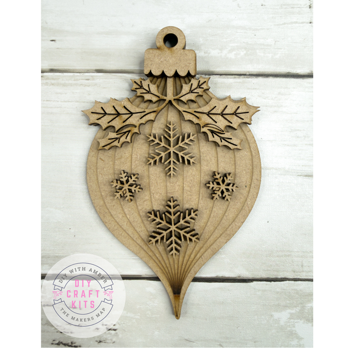 Flourish Bauble Ornament DIY Kit