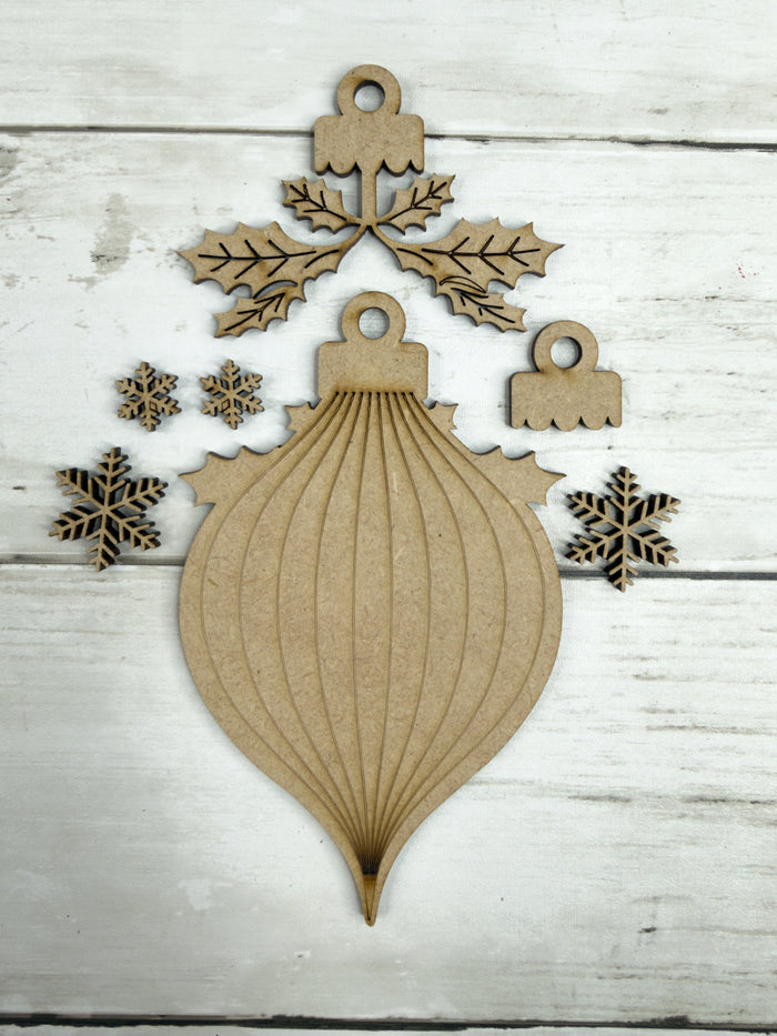 Flourish Bauble Ornament DIY Kit