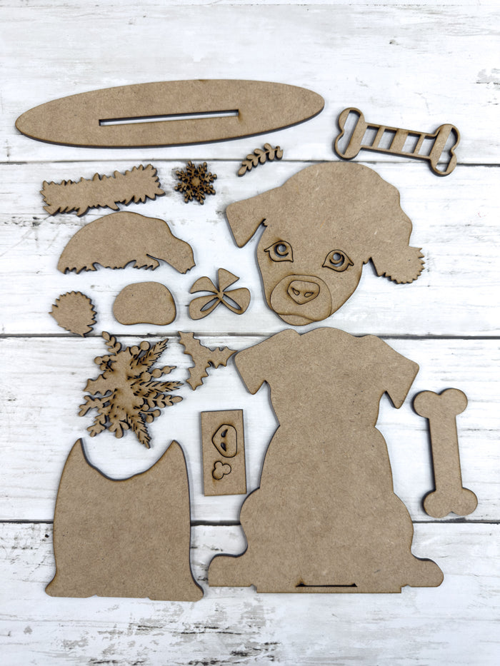 Flourish Christmas Dog Sitter DIY Kit