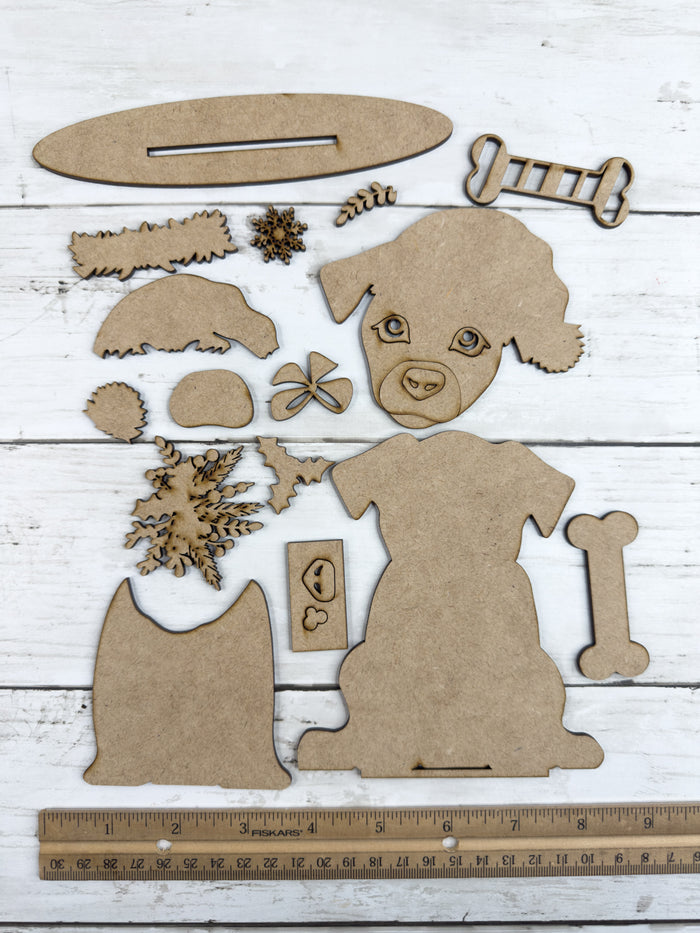 Flourish Christmas Dog Sitter DIY Kit