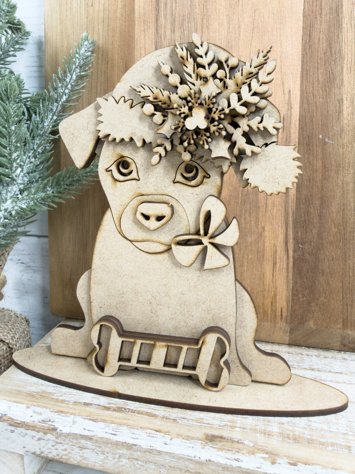 Flourish Christmas Dog Sitter DIY Kit