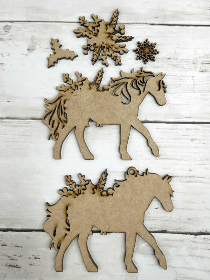 Flourish Horse Ornament DIY Kit
