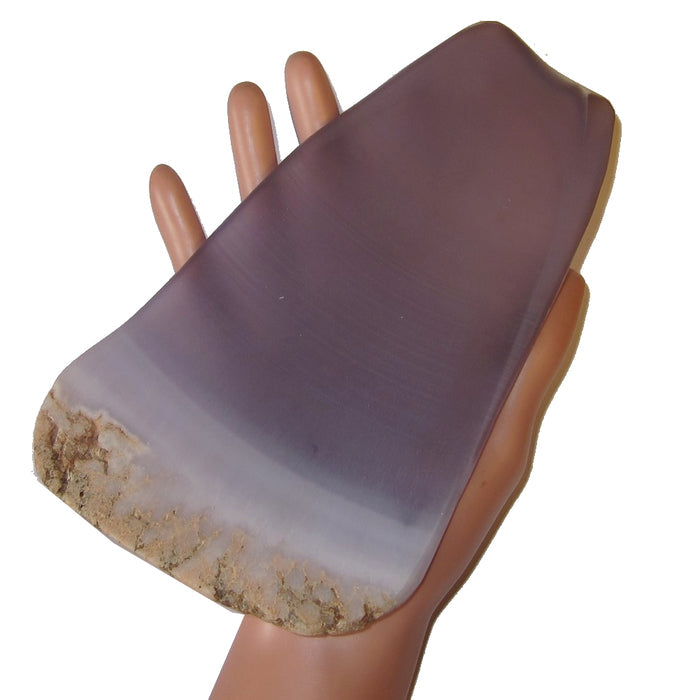Fluorite Purple Polished Stone Stunning Charging Crystal Plate