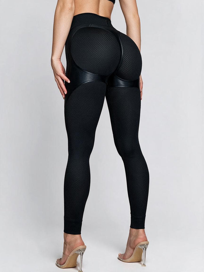 Fly-Eye Fishnet Breathable Booty Leggings