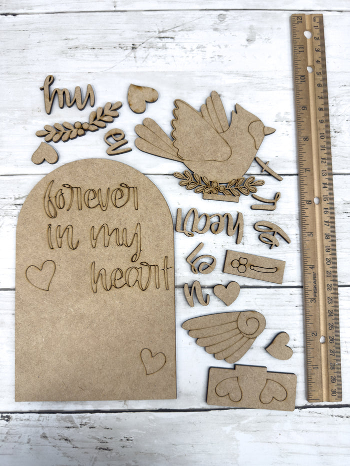 Forever in My Heart Arch Insert for Interchangeable Standard Arches Bases