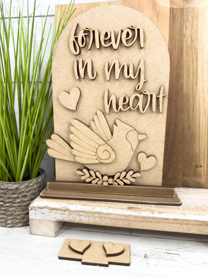 Forever in My Heart Arch Insert for Interchangeable Standard Arches Bases