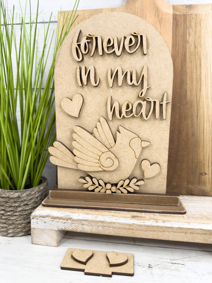 Forever in My Heart Arch Insert for Interchangeable Standard Arches Bases