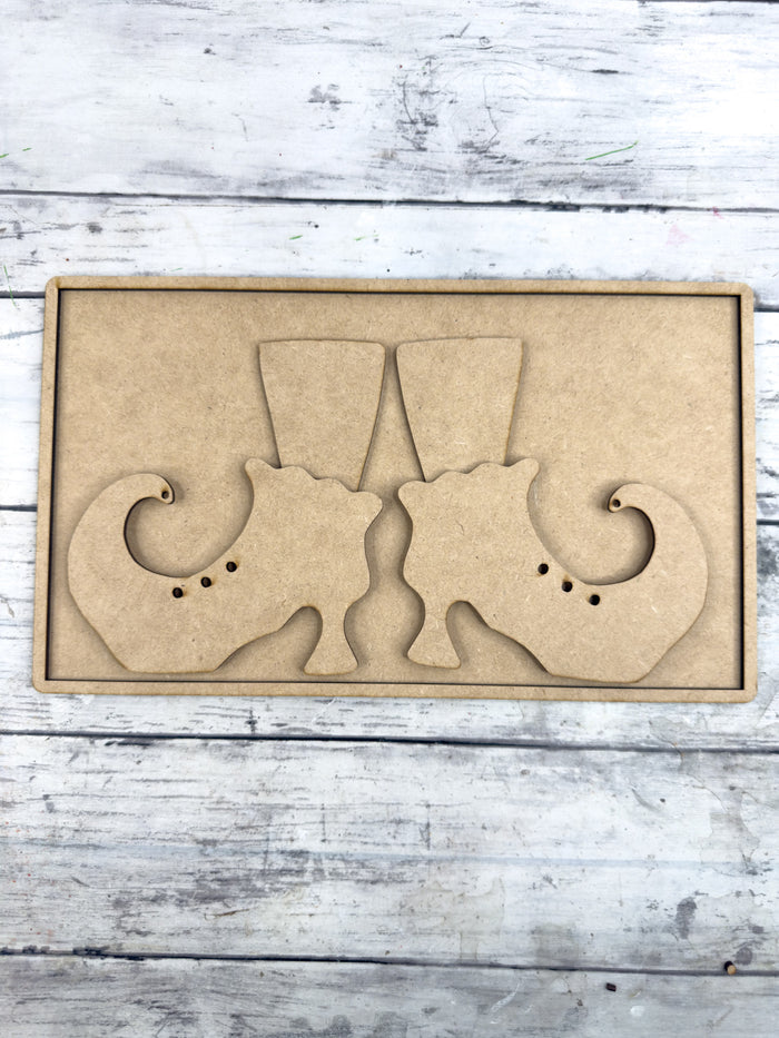Framed shoes Sign DIY Kit