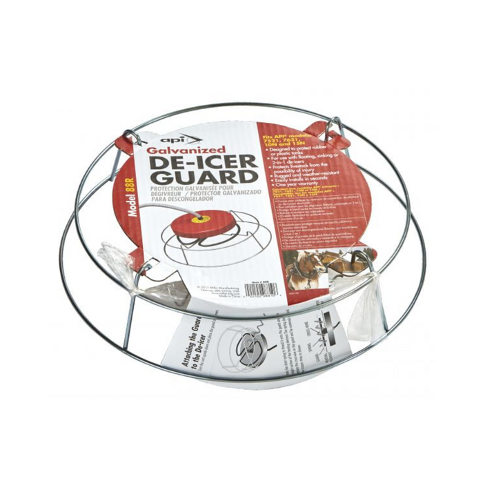 Galvanized De-Icer Guard - Pittsboro Feed