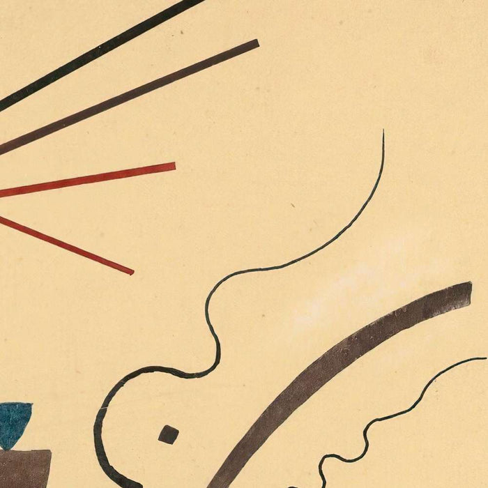 Gewärmtes Kühl (Warmed Cool) by Wassily Kandinsky, 1924