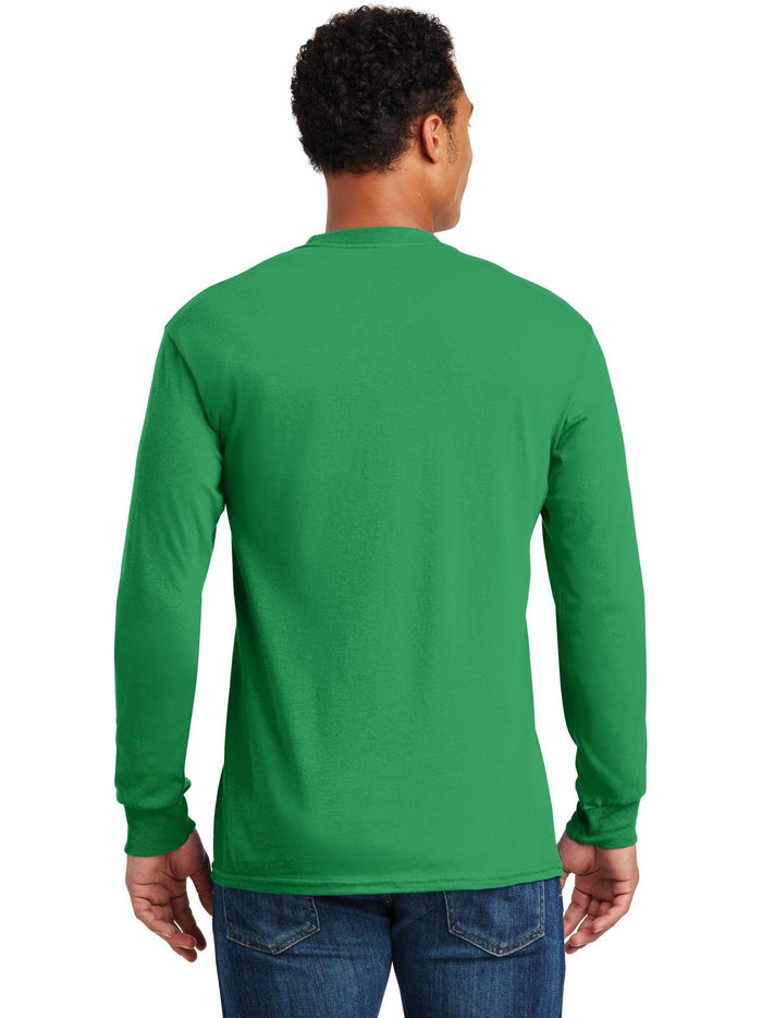 no-logo Gildan Heavy Cotton 100% Cotton Long Sleeve T-Shirt-Regular-Gildan-Thread Logic