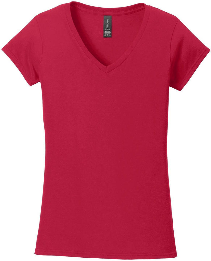 Gildan Softstyle Ladies Fit V-Neck T-Shirt