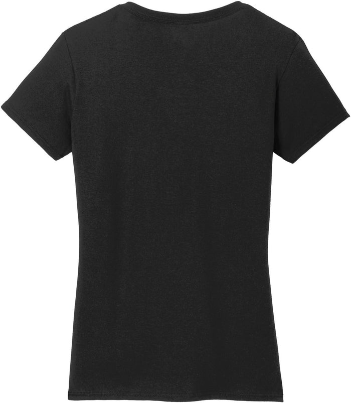 no-logo Gildan Ladies Heavy Cotton 100% Cotton V-Neck T-Shirt-Regular-Gildan-Thread Logic