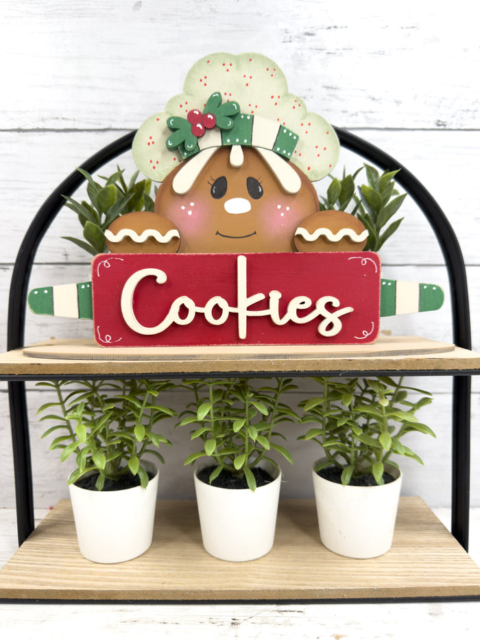 Gingerbread Cookies Sitter DIY Kit