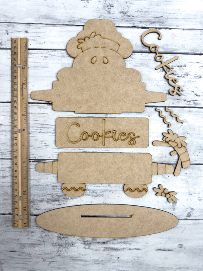 Gingerbread Cookies Sitter DIY Kit