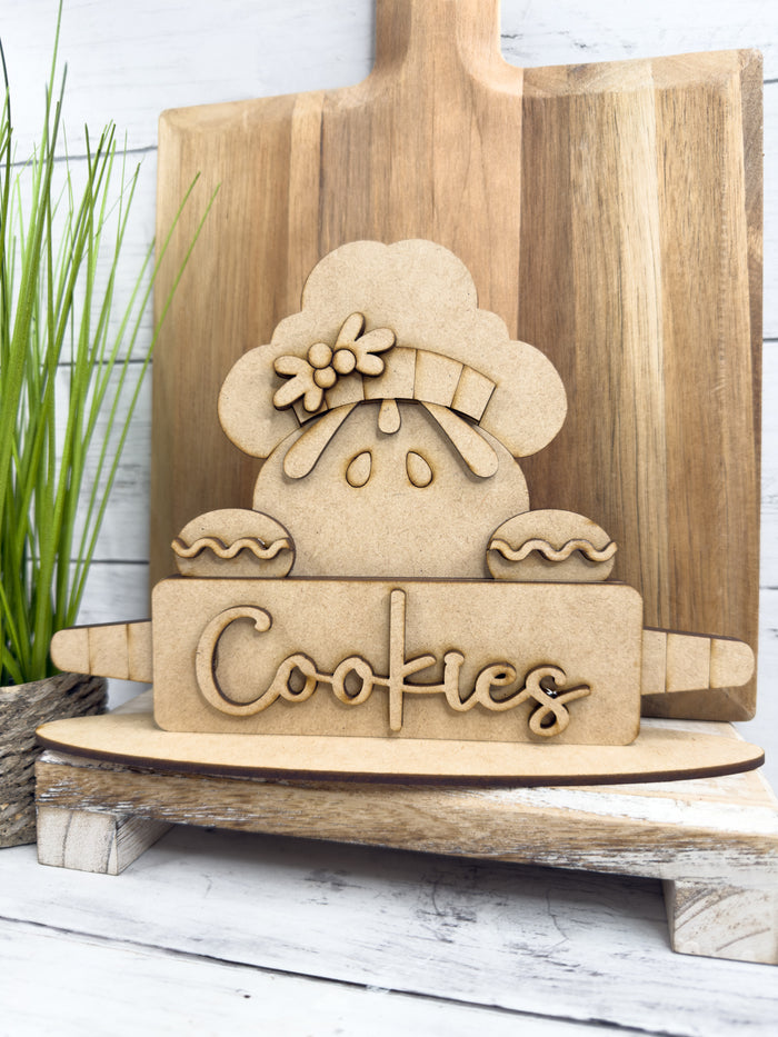 Gingerbread Cookies Sitter DIY Kit