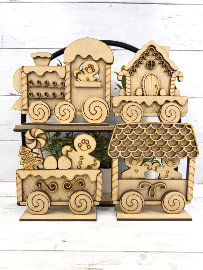 Gingerbread Train DIY Kit