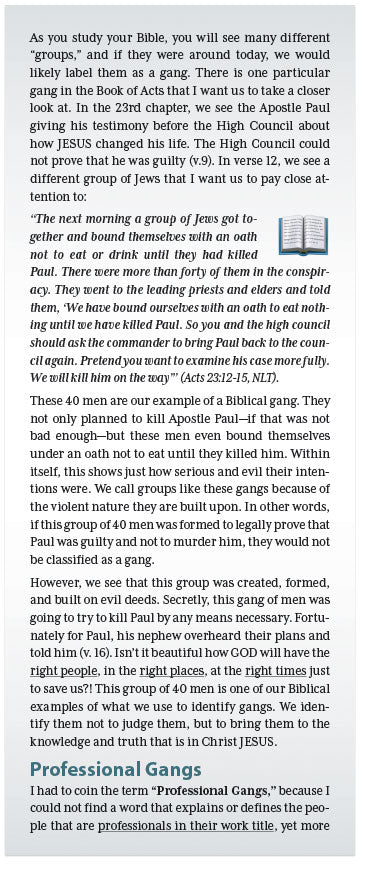 God Over Gangs