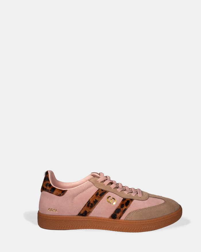 Goolsole 2001 Parallel Mousse Powder & Leopard Sneakers