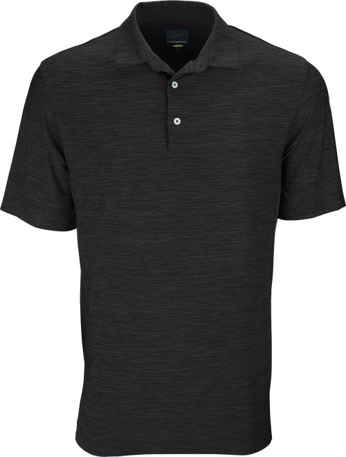 Greg Norman Play Dry Heather Solid Polo-Men's Polos-Thread Logic