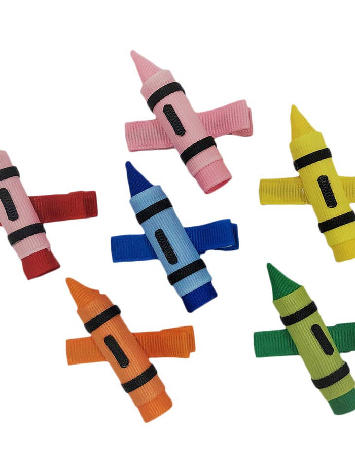 Hair Clip - Crayon